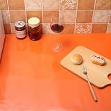 Hode Orange Vinyl Wrap 60cm x 5m Glitter Self Adhesive Wallpaper view 5