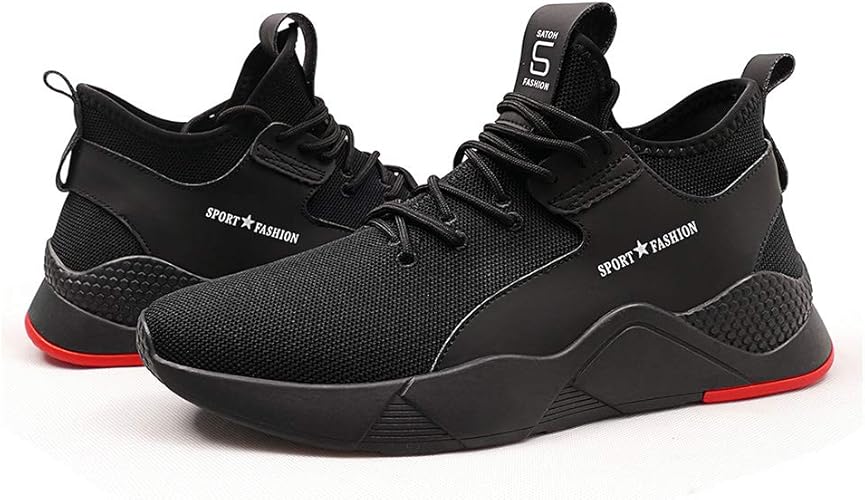 breathable lightweight safety work shoes