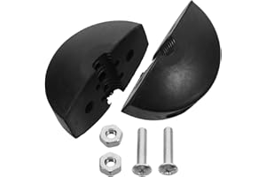 PartyKindom Adjustable Rubber Stopper for Industrial Hose Reels Non-Slip Solid Bumper Compatible with Tubing