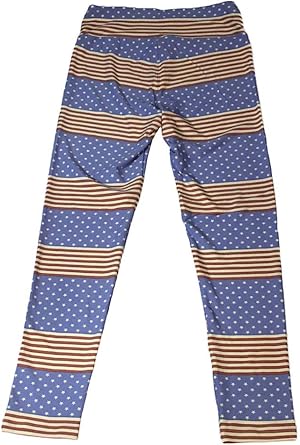 Lularoe Womens Stars And Stripes Printed Leggings One Size At Amazon Women S Clothing Store