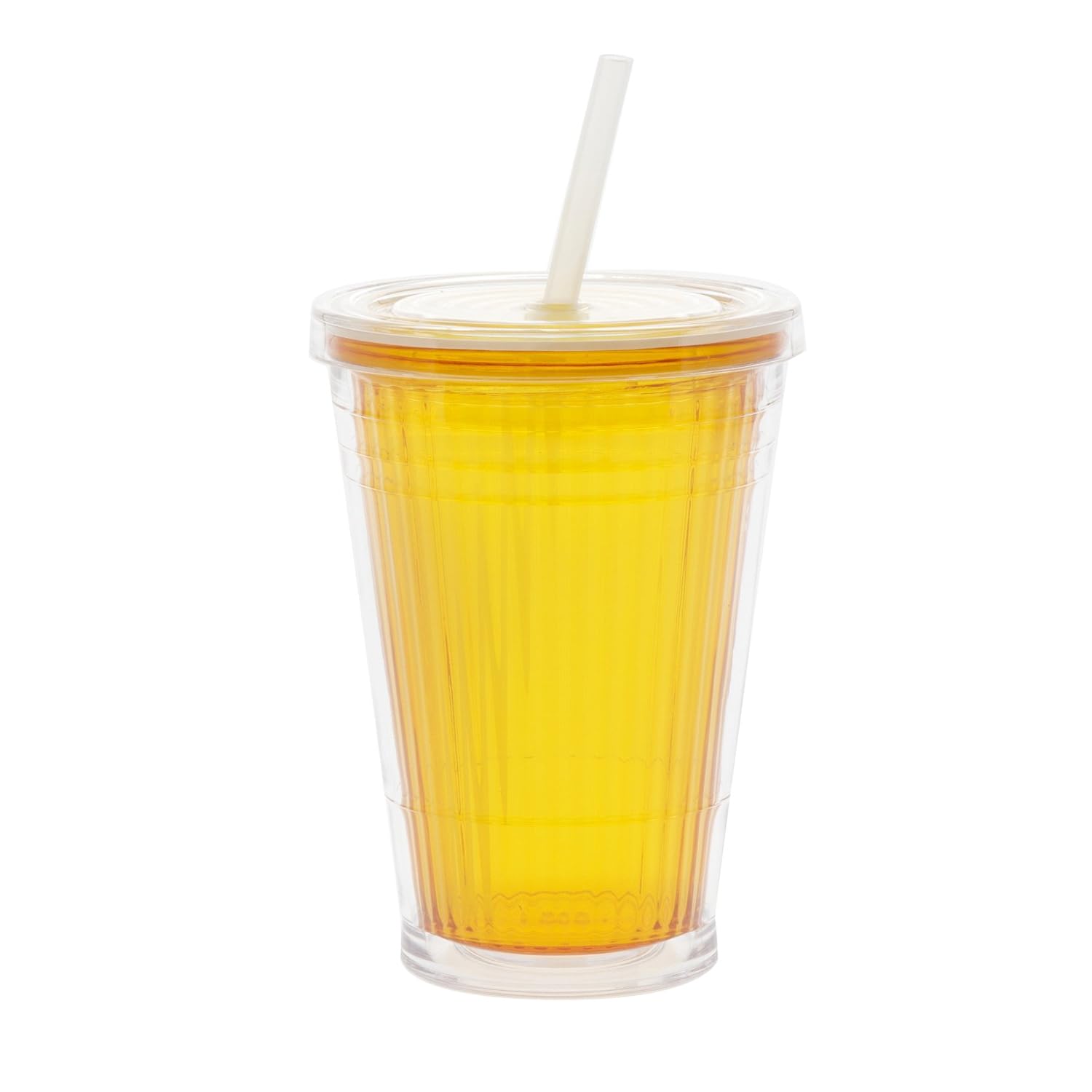 Tumbler with straw yellow Amazon.co.uk Sports & Outdoors