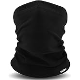 Meilzer Kids Neck Gaiter Warmer Winter - Protective Face Covering Scarf for Boys & Girls Fleece Windproof Suitable for Skiing