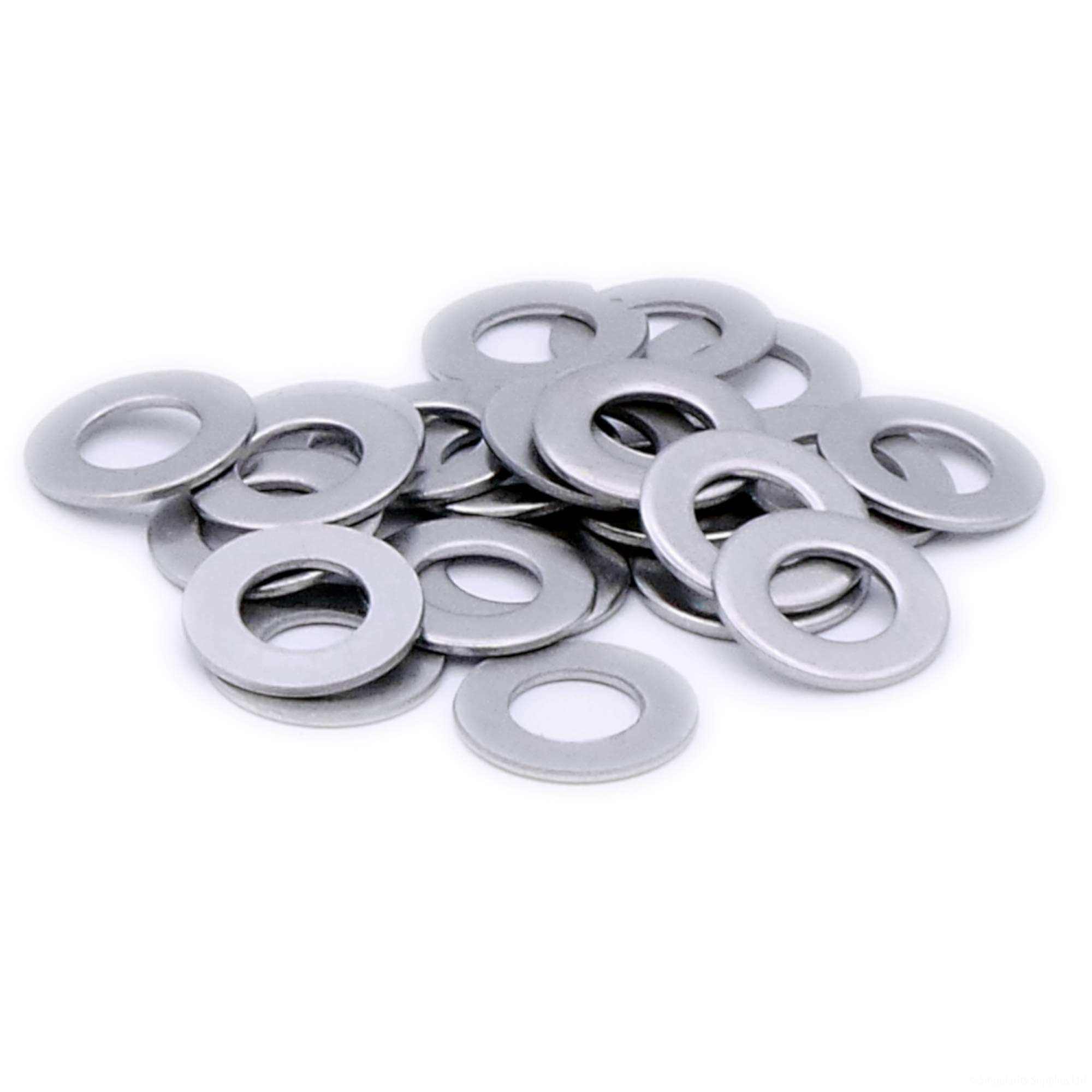 M6 (6mm) Flat Washer (Form B) - Stainless Steel (A2) (Pack of 20)