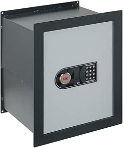 Fac 13004 Caja fuerte, gris, 485x380x310mm : Amazon.es ...
