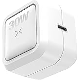 NOCO XGrid X30: 30W USB-C Charger – Single Port Type C Power Adapter, GaN Fast Charging with PD 3.0, QC 4.0+, PPS, Smart Powe