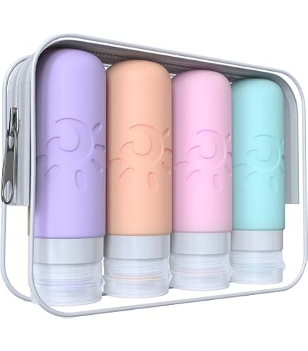 Amazon.com: Zafit 18 Pack travel Bottles for Toiletries, TSA