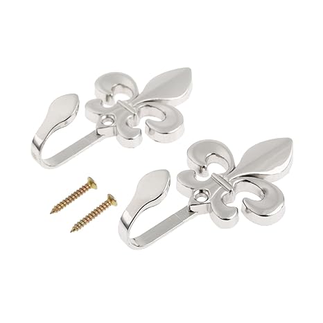 Flower Curtain Hold Back Hook Tassel Tieback Holders Curtain