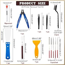 OLYCRAFT 23PCS 3D Printer Tool 3D Printer Nozzle