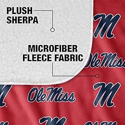 LOGOVISION University of Mississippi Blanket, 60x80