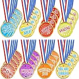 Award Medals Assortment Gold Kids Plastic Award