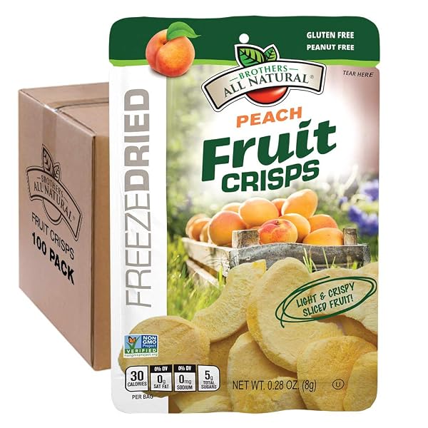 BROTHERS-ALL-NATURAL FRUIT CRISPS, DONALD DUCK ASIAN PEAR, 0.35 OUNCE (PACK OF 24)