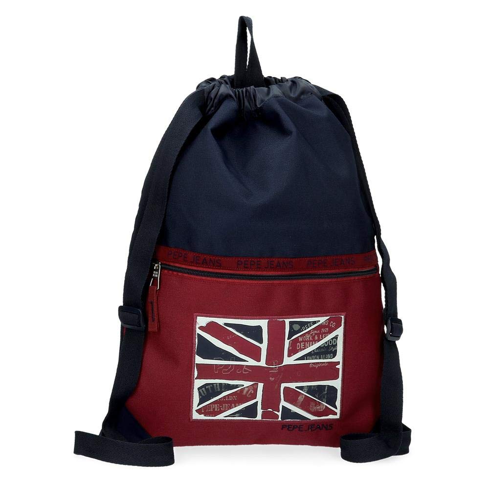 Pepe Jeans Andy Gym Sac Red 35x46 cms Polyester