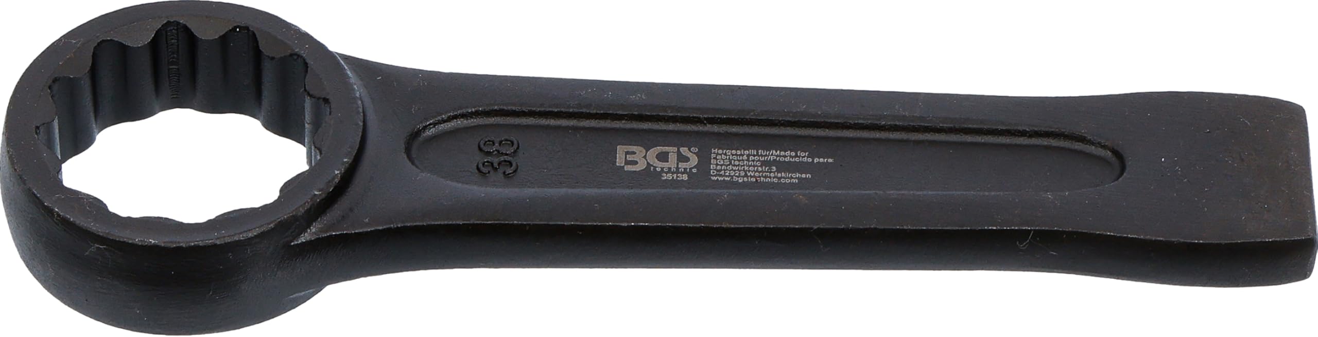 BGS 35138 | Slogging Ring Spanner | 38 mm