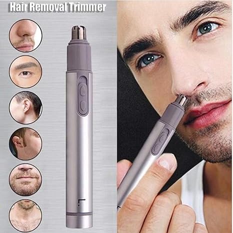 Portable Nose Hair Trimmer Painless Nasal Hair Trimmer Stainless