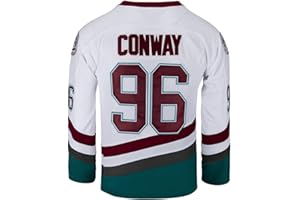 Youth Mighty Ducks Movie Shirts Ice Hockey Jersey