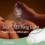 Momcozy Electric Baby Nail File Rechargeable with Led Light 360° Warm Glow view 2
