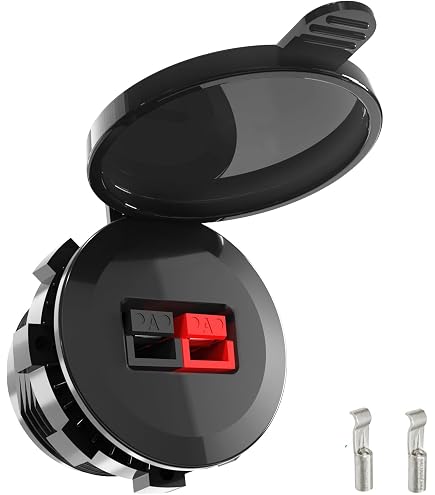 Câble D'Extension Anderson RF 10 AWG 4.5 M - Connecteurs 30A, Cuivre Étamé, Pour Panneaux Solaires, Camping-car