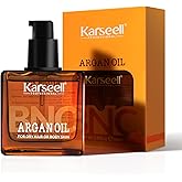 Karseell BNC Argan Oil Hair Treatment Leave-In, 2.03floz | Lightweight Hair Oil for Color-Treated, Dry Damaged &amp; Frizzy Hair Bleached &amp; Split Ends, Adds Shine, Smoothness