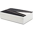 Handicrafts Home Handmade Kept Dapper Gent Collection Decorative Jewelry Box Organizer – Keepsakes, Trinkets, and Home Decor – Antique Coffee Table Storage, Memory Box, Farmhouse Style Decor, 6x8x1.5