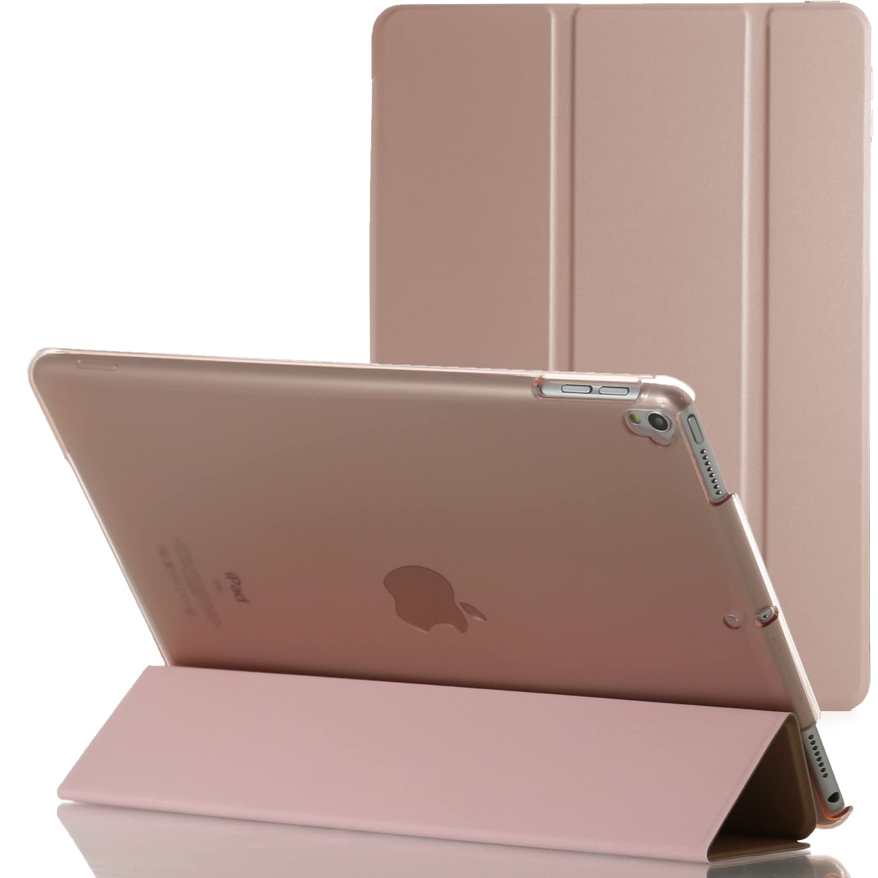 Smart Case for iPad 9th Generation (2021), 8th Generation (2020), 7th Generation (2019) Magnetic Cover with Auto Sleep/Wake Function (Rose Gold)