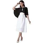 Women's Chiffon Shawl Wraps Shrug for Evening Dress Wedding Cape Cover Up 1920s Shawl