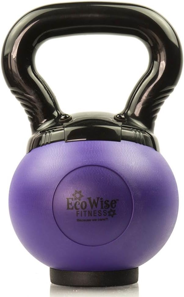Eco Wise Fitness Essential Mini Kettlebell Medicine Ball in Lavender