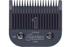 Oster Professional Clipper Blades - Size 1 - Compatible with Oster Classic 76, Octane, Model One, Model 10 and Outlaw Clippers - High-Carbon Steel, Cryogenically Treated for Ultra-Sharp Precision