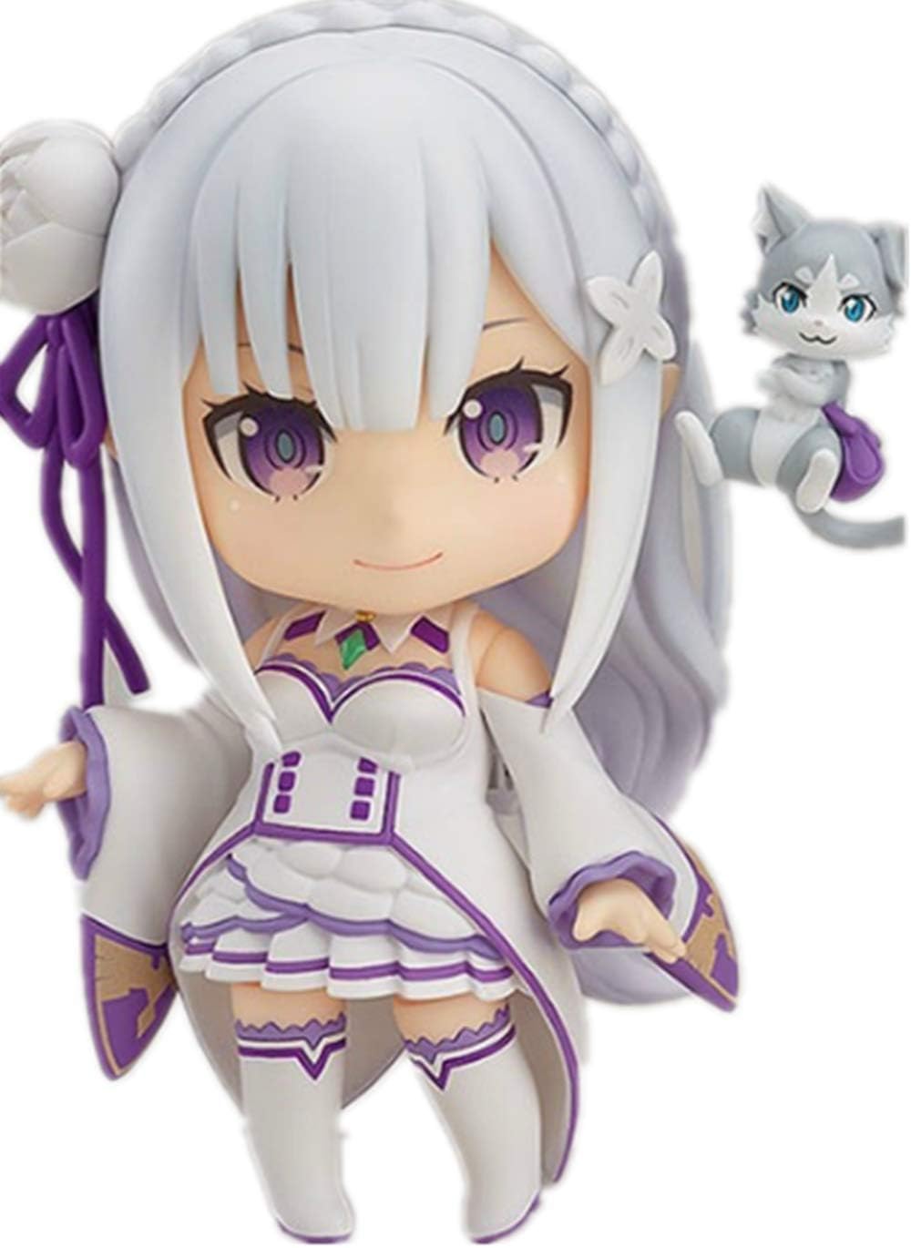 Re : Life in a Different World from Zero Nendoroid 751 Emilia Kawaii Cute Action Figure Toys