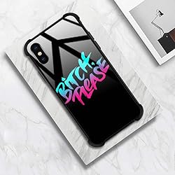 CARLOCA iPhone Xs Case,Funny Adult Bitch iPhone X