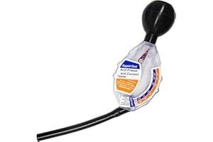 KVAEY Coolant Tester Accessory, Automotive Professional Antifreeze Densitometer Freezing Testing Tool, Universal Coolant Hydrometer Tester for Winter and Summer, Car Accessories (1PCS)