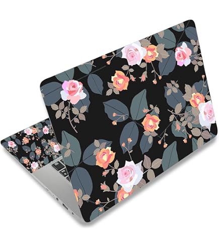 Skin Autocollant Pour PC Portable 13 Pouces - Motif Gouttes De Pluie Sur Métal Noir - Neuf
