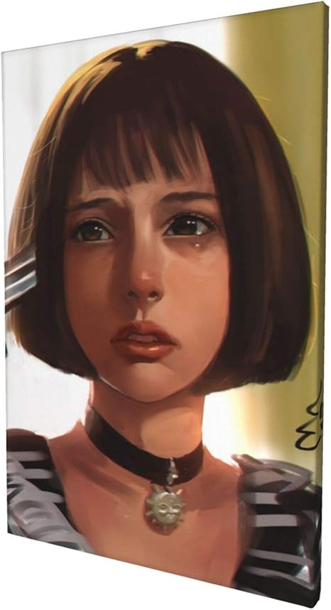 Amazon Leon Natalie Portman モダンポスター フレームレス装飾画 インテリア絵画 壁掛け アートポスター 額縁なし モダン 新築飾り 贈り物 キャンバス寝室の装飾風景 壁の絵 インテリア装飾 30 45cm 置物 オブジェ オンライン通販