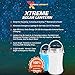 Xtreme Bright Solar Lantern and Collapsible Storage Bottle with USB Cable; Solar & USB Rechargeable