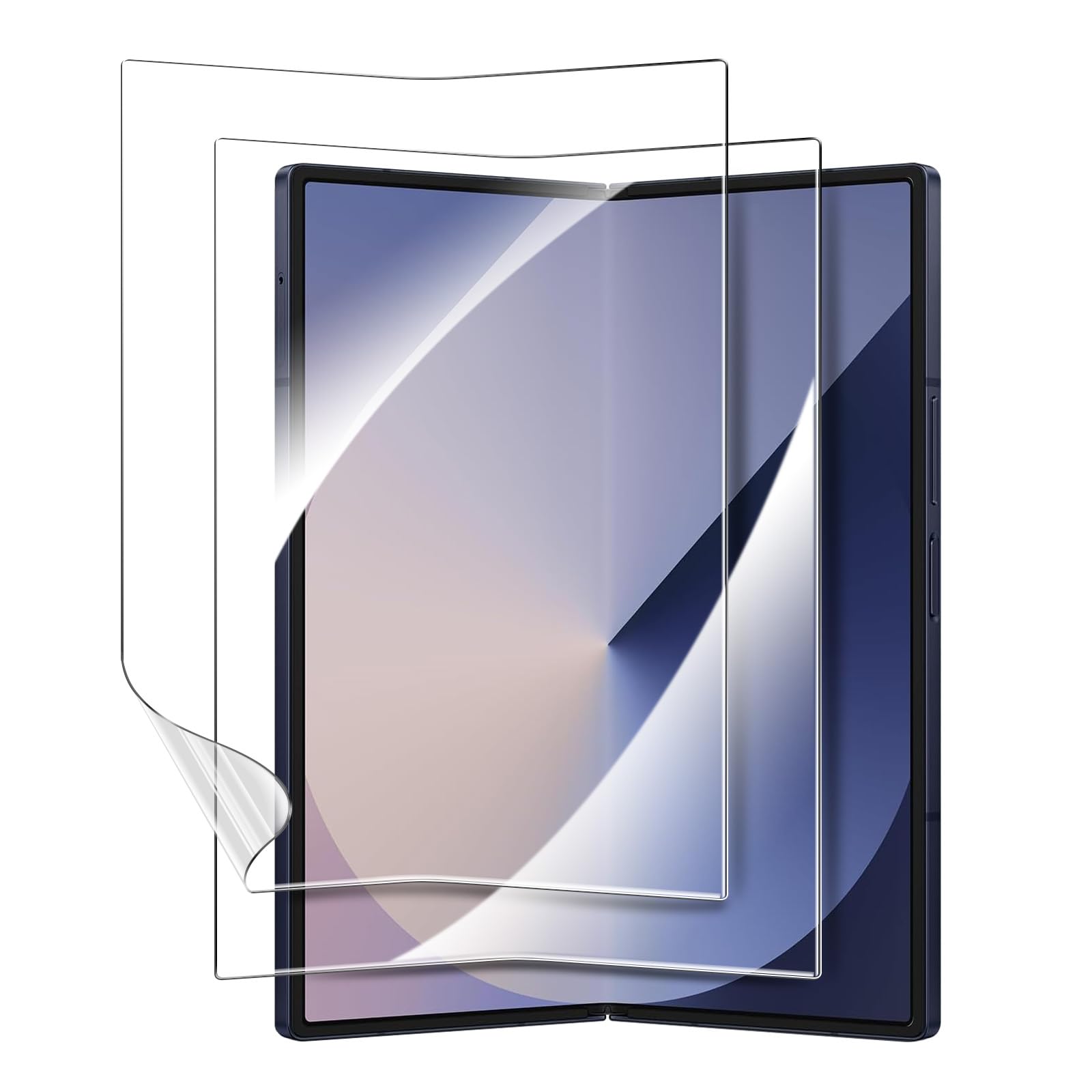 Photo 1 of Fotbor [2 Pack] for Samsung Galaxy Z Fold 6 Screen Protectors Flexible Soft Inner Screen EPU Protective Film Full Coverage Clear Bubble-Free Case Friendly Screen Protector for Galaxy Z Fold 6, 7.6-Inch