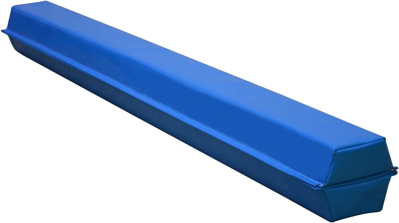 Alpha Mats Medium Density Floor Balance Beam for Aerobics, Yoga, Martial Arts - 9 Foot, Light Blue : Sports & Outdoors