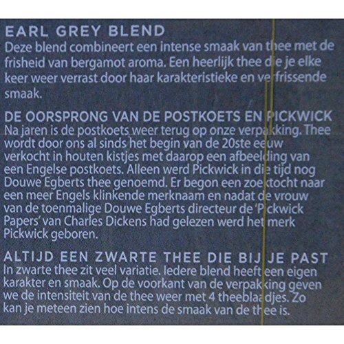 Pickwick Tee Earl Grey, Schwarzer Tee, Schwarztee, aromatisch, 20 Teebeutel – Bild 3