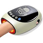 F FIWENE Hand Massager with Heat and Compression, FSA/HSA Eligible, Wireless Touch Hand Massager for Relieves Arthritis,Carpa