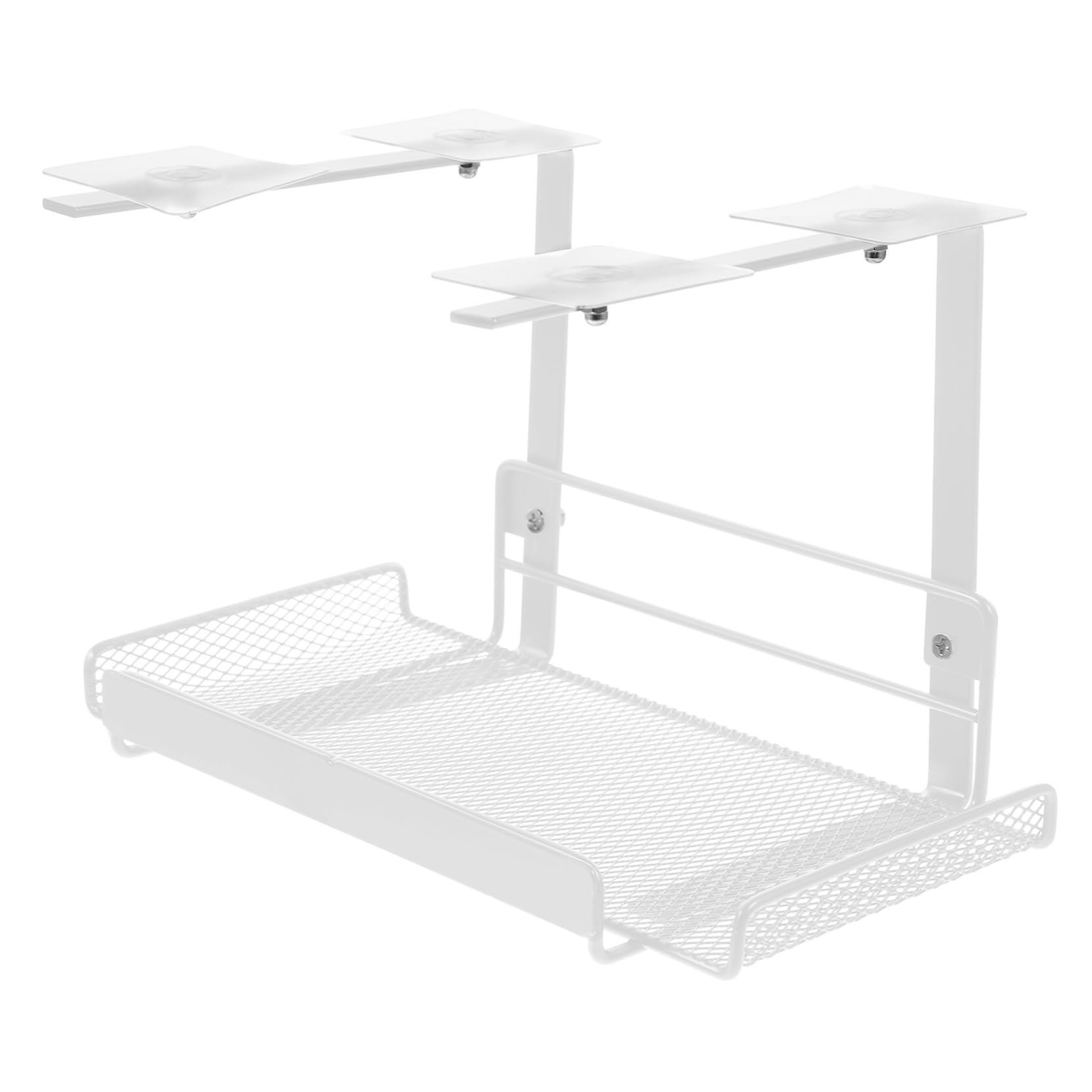 SOESFOUFU Under Desk Cable Management Rack Wire Organizer Tray for Tidy Storage of Cords and Power Supplies Easy Installation Design for Home and Office Use