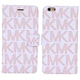 iPhone 6 Case, iPhone 6 4.7 Leather Case, G-i-Mall [Luxury Fashion Series] [Stand Function] with Credit Card Slots PU Leather Case Cover For iPhone 6 4.7 Smart Phone - Pink