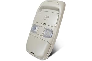 Loveinlast 2024 Upgrade 55350657 Overhead Console with Dome Light with Sunglasses Storage Compatible with Dodge Ram 1500 2500 3500 1998-2001