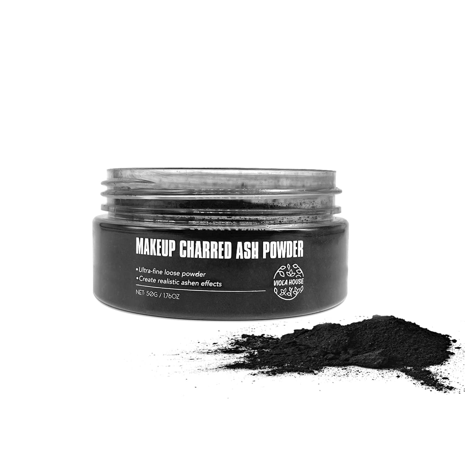 VIOLA HOUSE Special Makeup Effects Powder SFX Makeup (1.76 oz) (Charred Ash)