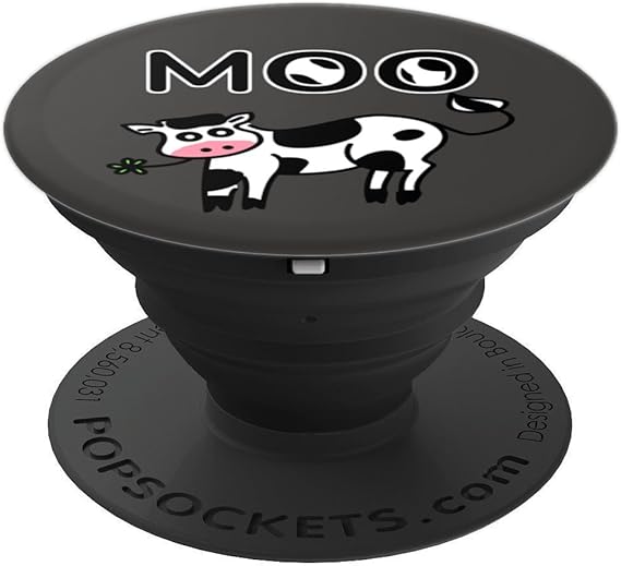 Amazon Com Cow Cute Farm Barn Animals Popsockets Grip And Stand
