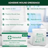 Value Aid Adhesive Wound Dressings 8.6cm x 6cm Box of 25 view 2