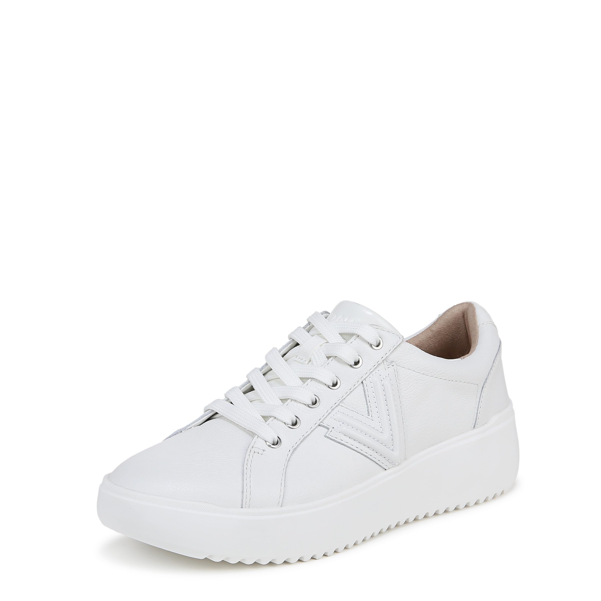 Photo 1 of Vionic Women's Kearny Lace Up Sneaker, White Leather, 8