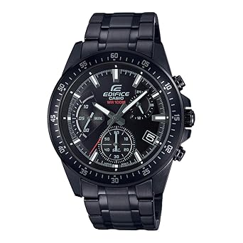 Edifice Analog Black Dial Men's Watch - EFV-540DC-1AVUDF (EX414)