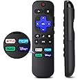 Dayume Replacement Remote for All Roku TV, Compatible with Roku TCL/Hisense/Onn/Sharp/Element/Philips/Insignia/Jvc/RCA Smart