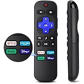 Dayume Replacement Remote for All Roku TV, Compatible with Roku TCL/Hisense/Onn/Sharp/Element/Philips/Insignia/Jvc/RCA Smart 
