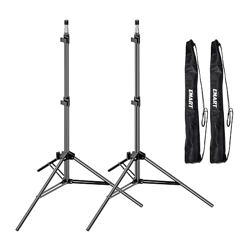 EMART Ft Light Stand for Photography, Portable Photo Video