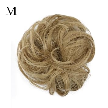 Wigs For Women Curly Messy Bun Hair Twirl Piece Scrunchie Wigs