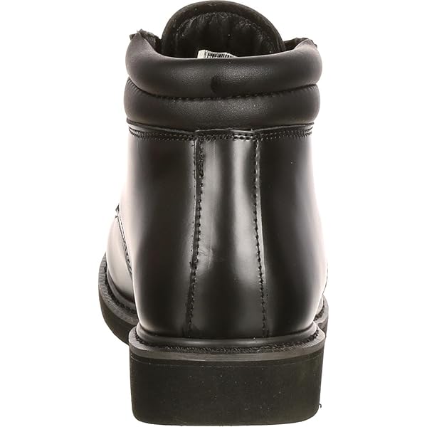 ROCKY MEN’S FQ00501-8 CHUKKA BOOT, BLACK, 4.5 WIDE